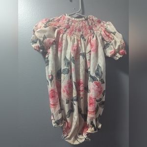 Smocked Focks 12m Smock